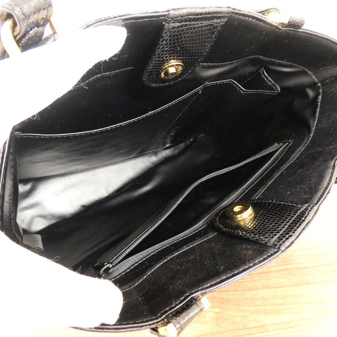 美品 JRA クロコダイル レザー 底鋲 2WAY トートバッグ ショルダー