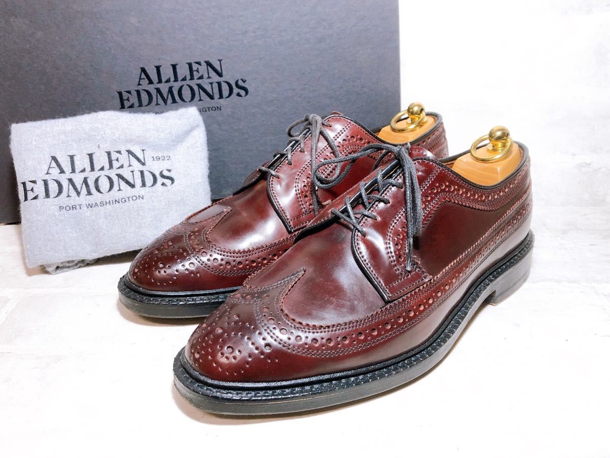 極美品】ALLEN EDMONDS アレンエドモンズ 最高級 シェルコードバン