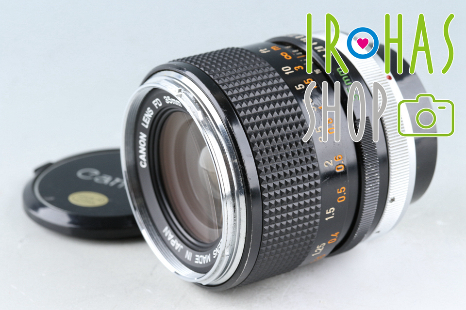 注目ショップ Canon FD 35mm F/2 Lens #45690H13 キヤノン