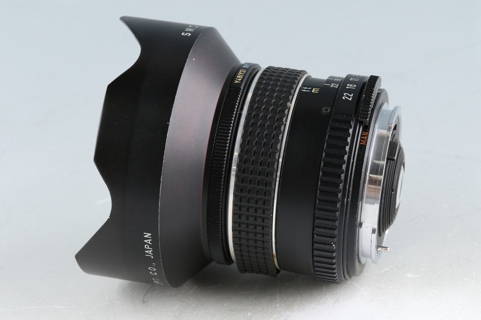 Asahi Pentax SMC Takumar 15mm F/3.5 Lens for M42 + K Mount Adapter #45707G23_画像7