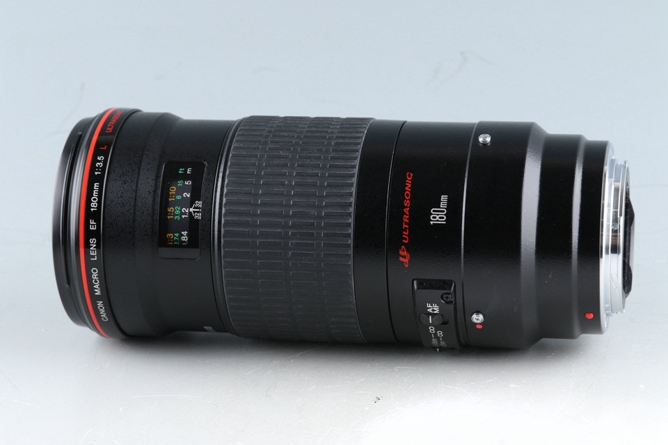 Canon EF Macro 180mm F/3.5 L USM Lens With Box #45843L3_画像7