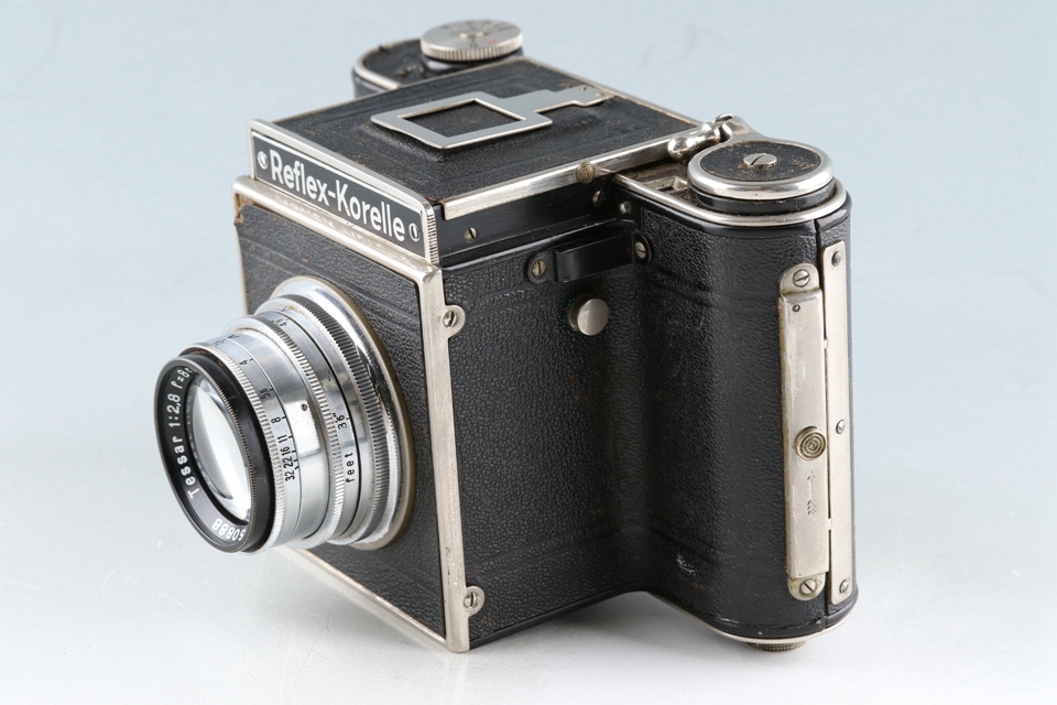 Franz Kochmann Reflex-Korelle + Carl Zeiss Jena Tessar 80mm F/2.8 Lens #45989D4_画像4