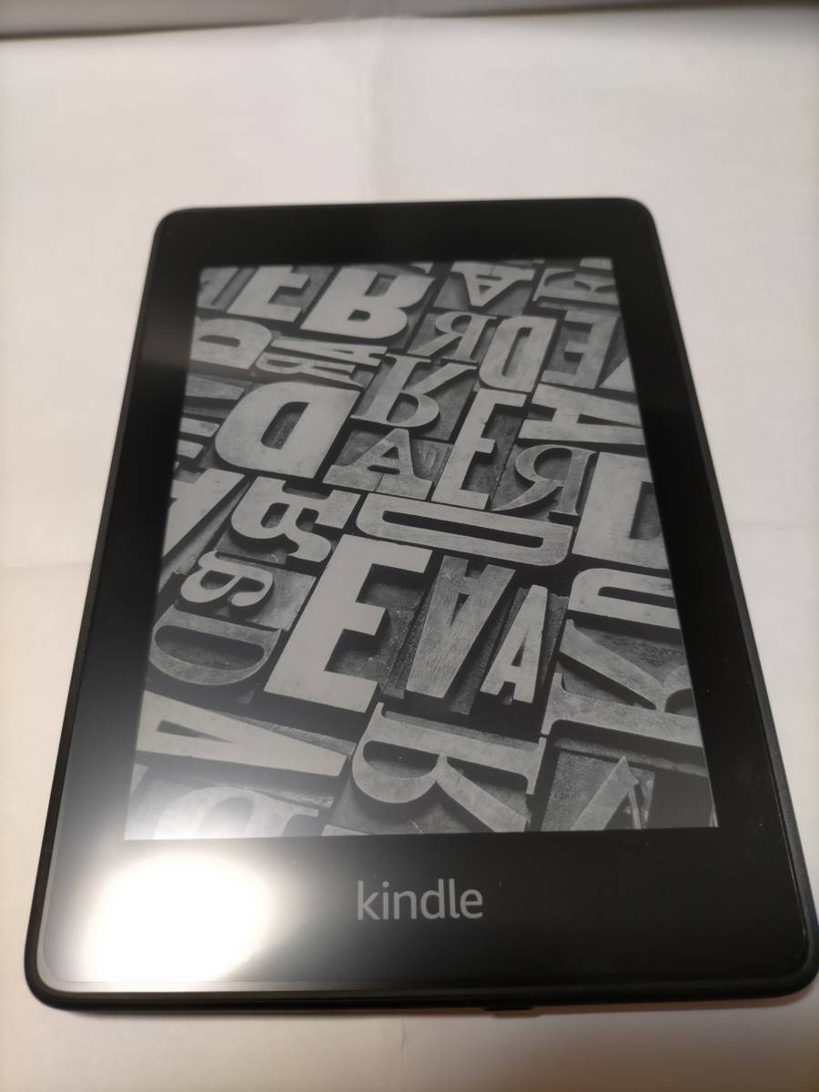 Kindle Paperwhite ( no. 10 generation ) waterproof function installing wifi 32GB black E-reader advertisement none amazon original case, unused protection film attaching 