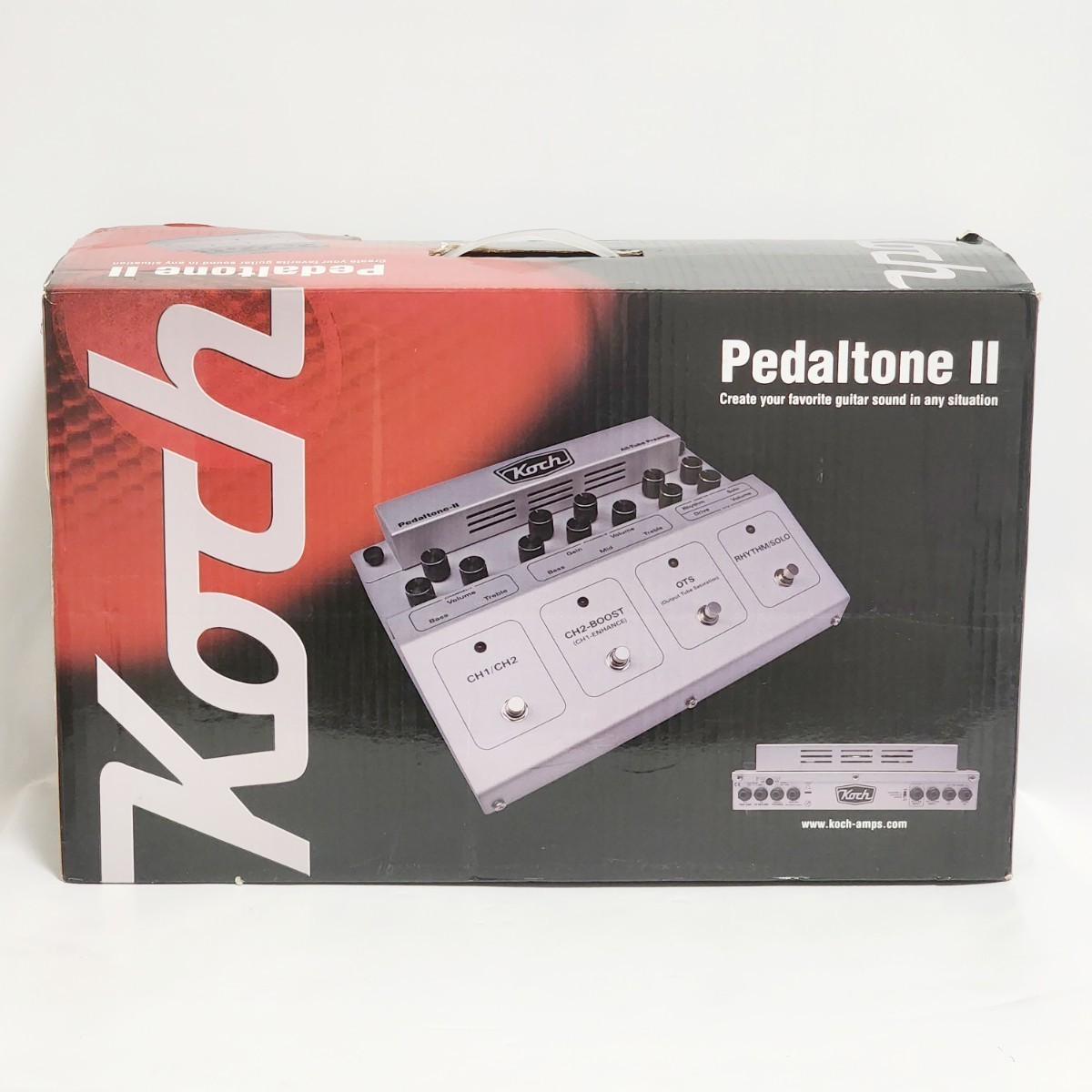 Koch Pedaltone - II PDT-4 コッホ ペダルトーン2 真空管プリアンプ en