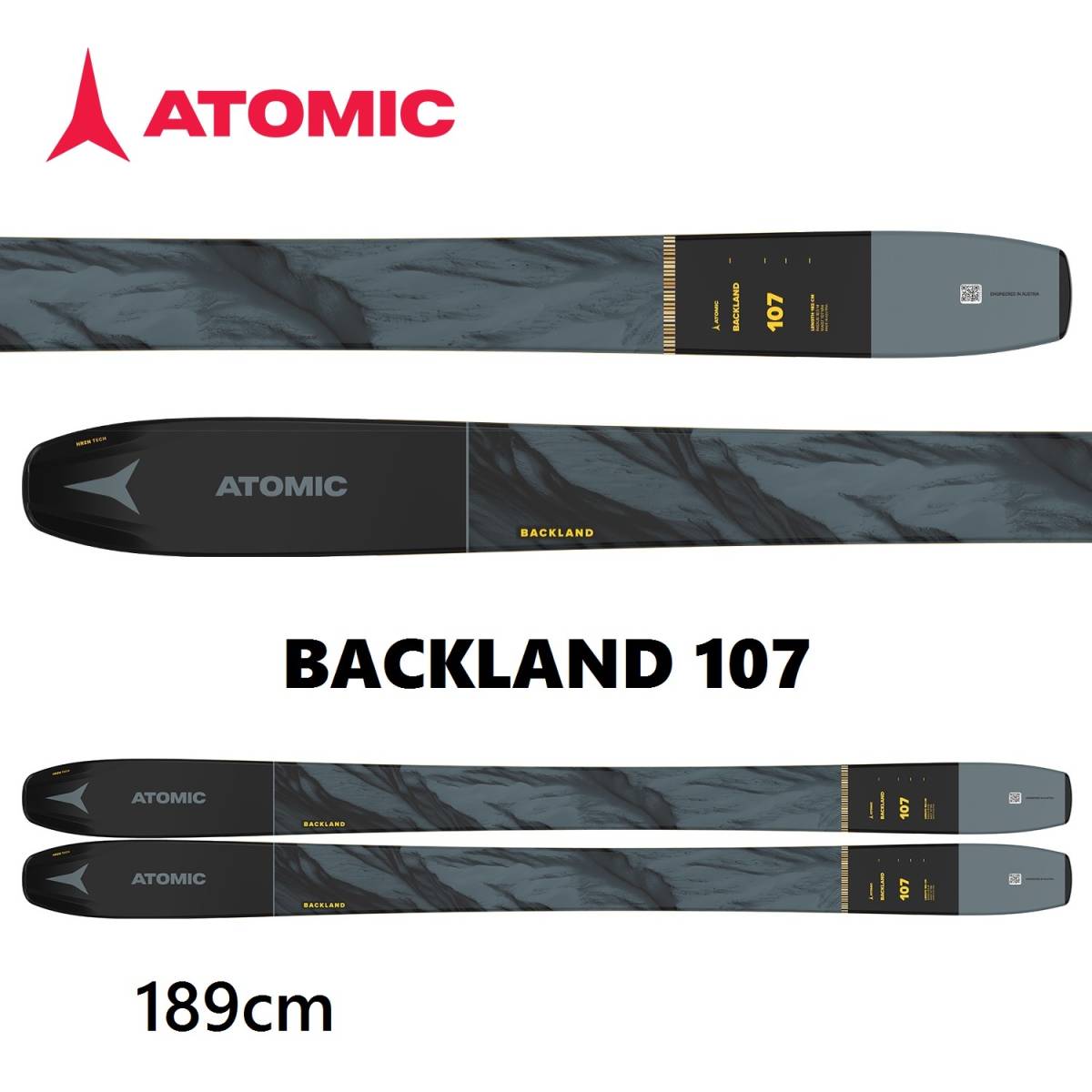 22/23 ATOMIC BACKLAND 107 189cm バックランド-