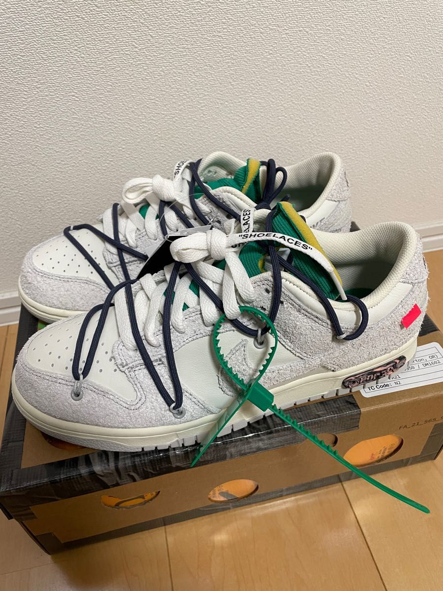 売れ筋商品 OFF-WHITE × DUNK NIKE NIKE DUNK LOW LOW 1 1 OF OF 50