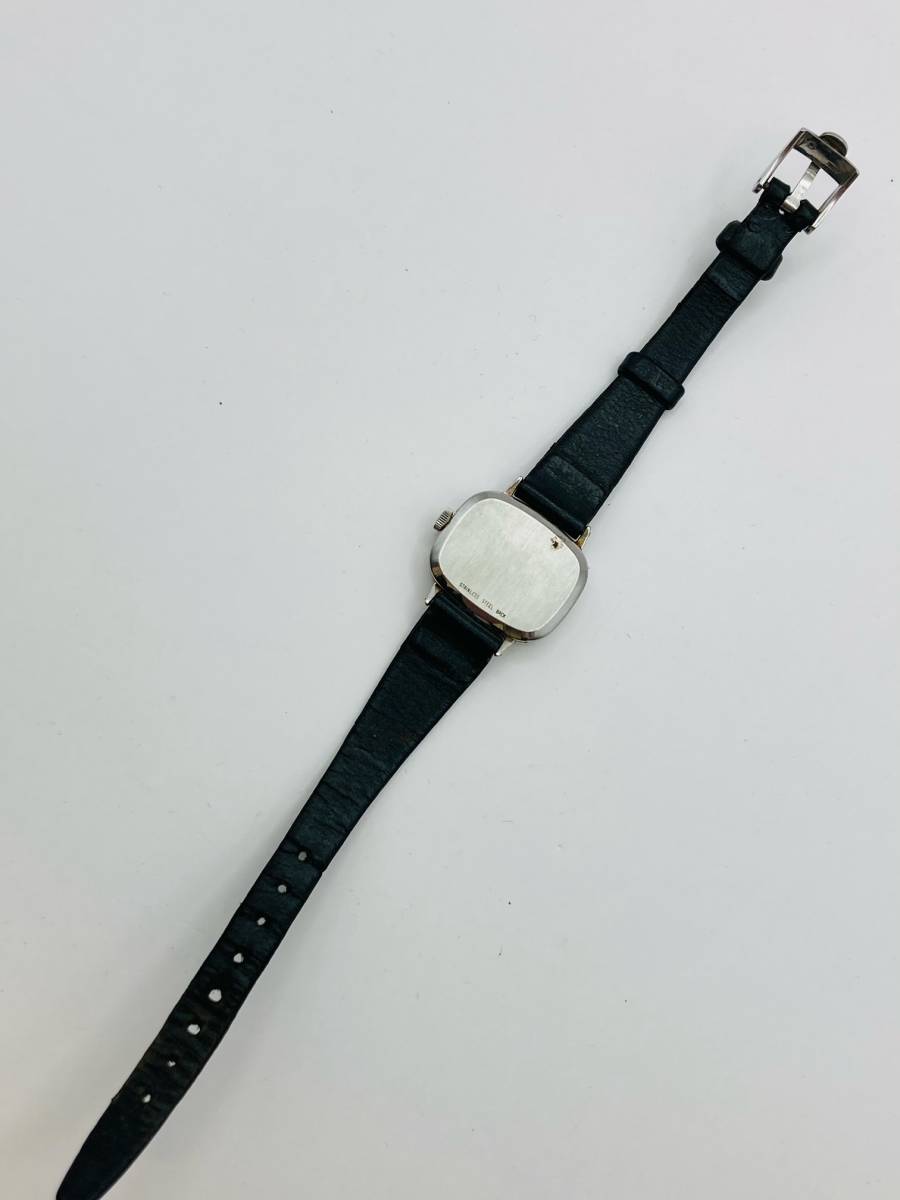 【3644】 ★1円スタート OMEGA Geneve オメガ 手巻き ジュネーブ スクエア 文字盤 レディース腕時計の画像4