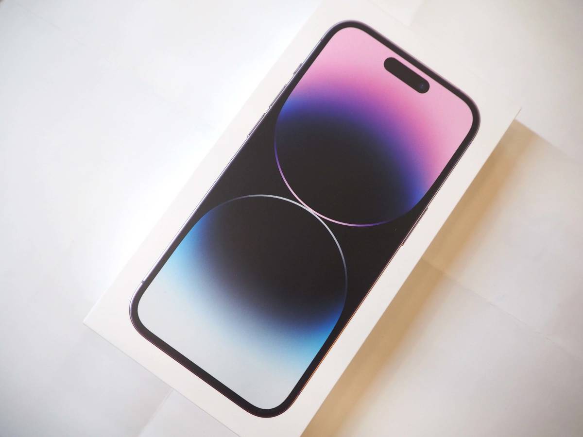 ◇新品 Apple iPhone 14 Pro 128GB SIMフリー ディープパープル MQOF3J