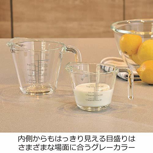 HARIO(ハリオ) HARIOメジャーカップ・500 実用容量500ml グレー 日本製 MJP-500-GR_画像2