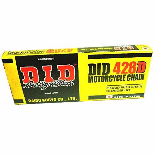 D.I.D(大同工業)バイク用チェーン クリップジョイント付属 428D-126RB STEEL(スチール) 二輪 オートバイ用_画像1