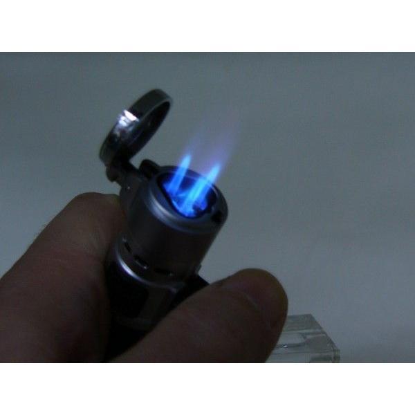  turbo lighter двойная фара age instrument PJ2 Triple jet серебряный x 1 шт. газ примечание входить тип зажигалка PJ Stage2/ бесплатная доставка 