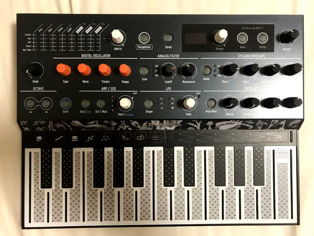 詰替え ARTURIA ハイブリッド・シンセサイザー MicroFreak