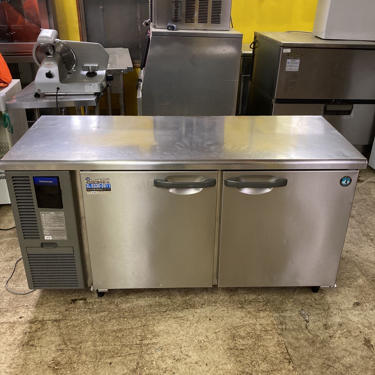 てです】 ホシザキ業務用テーブル形冷蔵庫 RT-150SNF[出品No.LOM