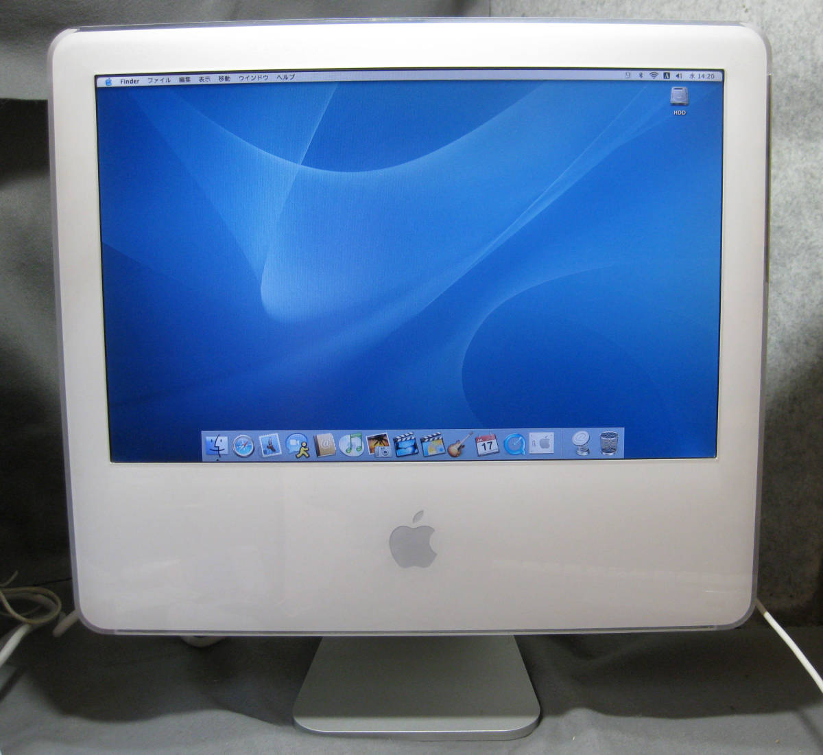 mD676 imac G5 A1058 1.6Ghz 2.0GB os10.3.5 リストア クラシック環境_画像1