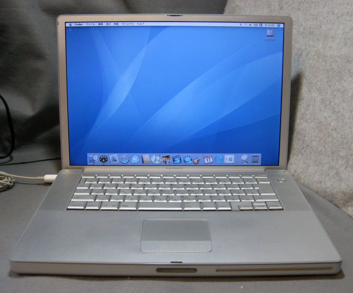 m677 Powerbook G4 15インチ A1106 1.5Ghz 1.0GB os10.4.2 リストア＋クラシック環境 _画像1