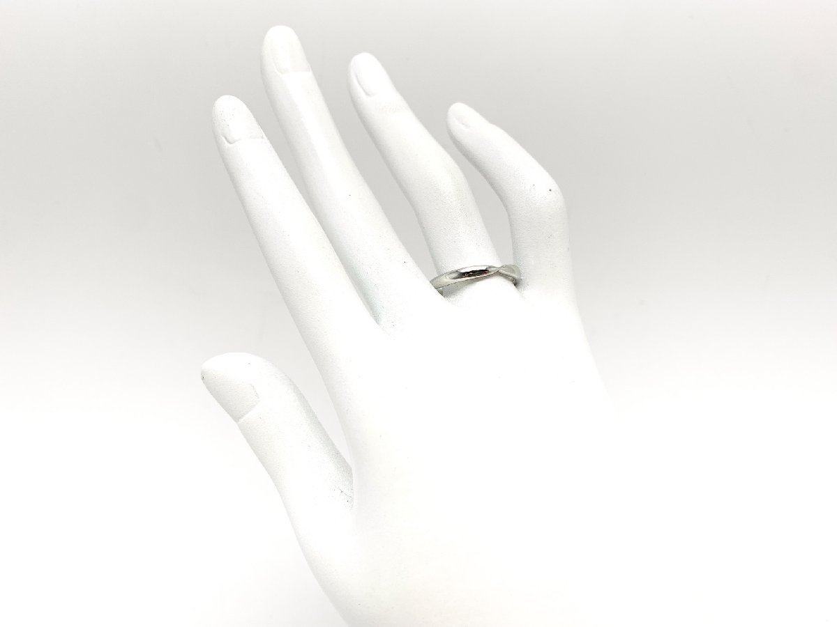 TIFFANY ティファニー PT950 プラチナ ハーモニー ウェディング バンド
