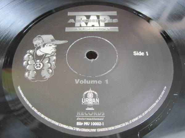 L#1020◆2LP◆ Various 【 Rap Archives Legends Volume 1 】_画像2