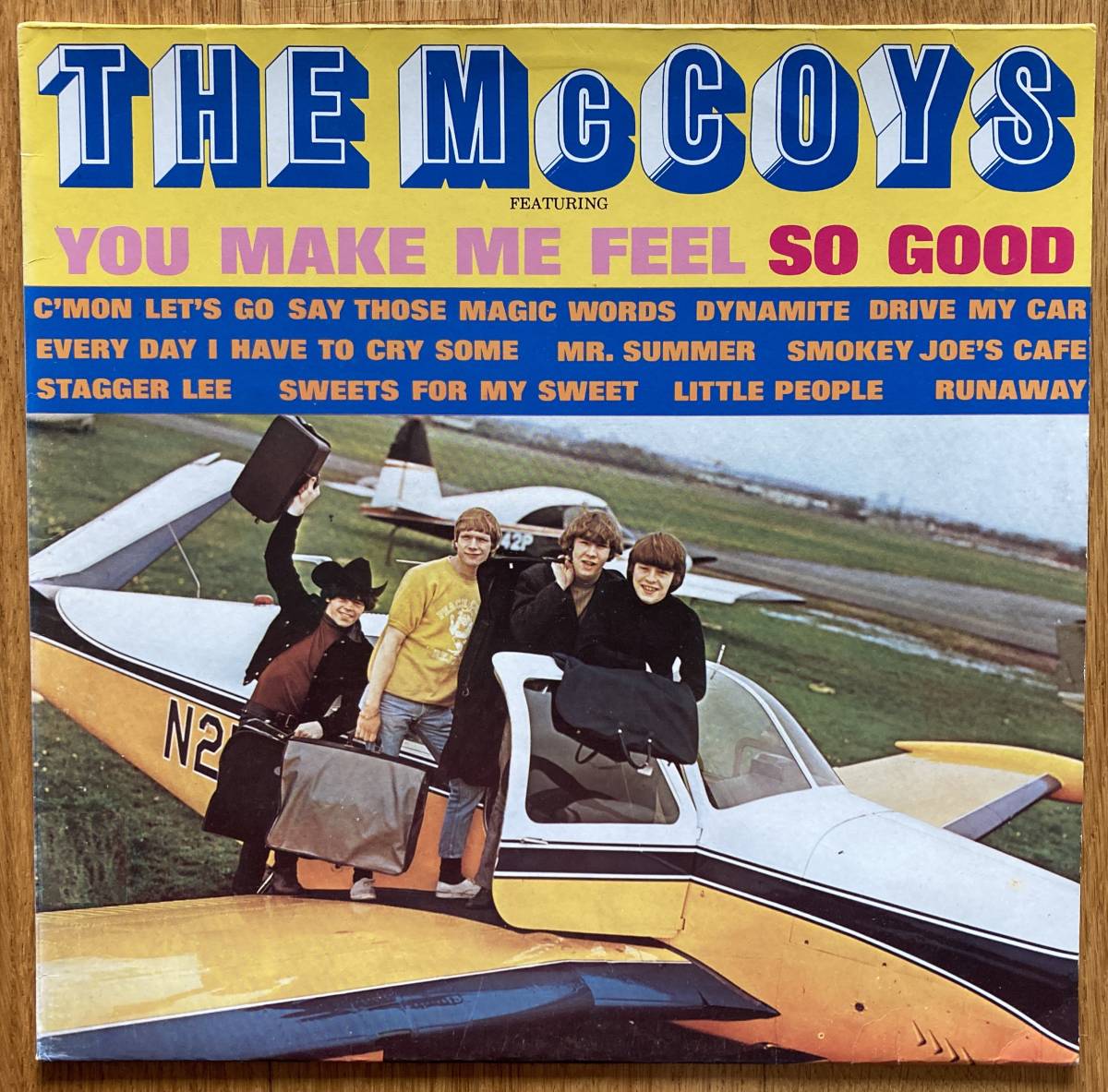 ◆McCOYS/マッコイズ◆独盤LP/YOU MAKE ME FEEL SO GOOD//WHITE VINYL//RICK DERRINGER_画像1