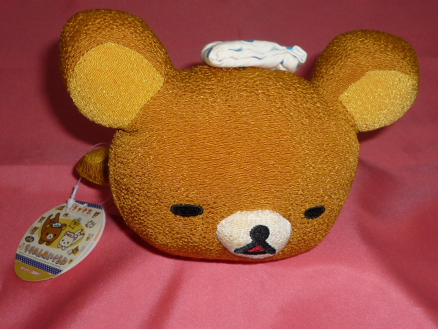 激レア！カワイイ♪ 2007年 リラックマ ちりめん素材ぬいぐるみ (非売品)