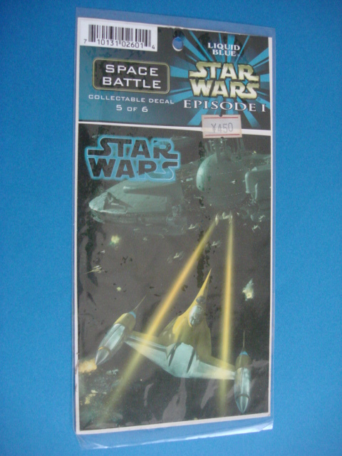 *STAR WARS EPISODE 1 Star Wars episode 1 Phantom *menas[ sticker ]2 pieces set free shipping 