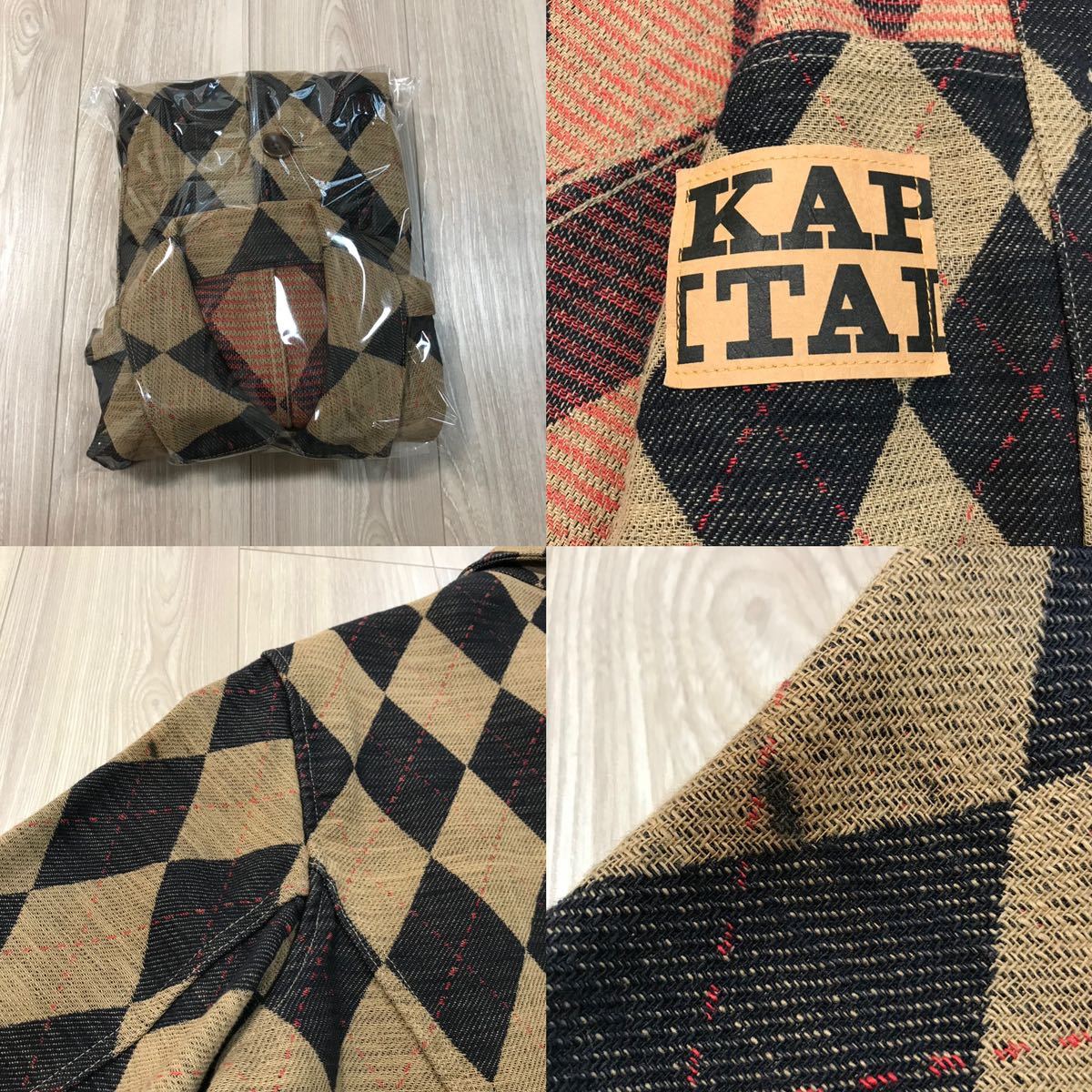 KAPITAL kountry boro century japan boneキャピタル アーガイル KAPITAL kountry boro century japan boneキャピタル アーガイル