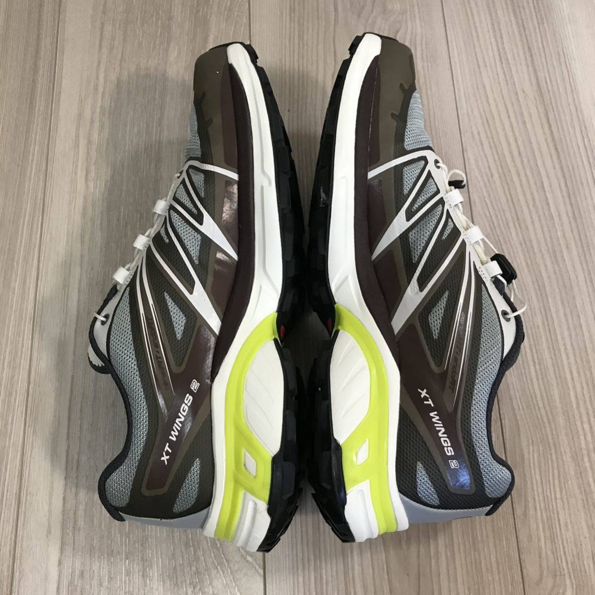 salomon xt wings 2 adv ADVANCED Salomon u ings advance do sneakers shoes white silver Brown yellow Beams 