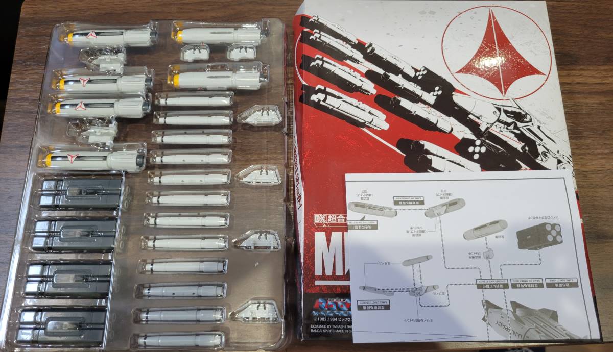 【ジャンク】DX超合金マクロス　VF-1s　スーパーパック、ミサイルセットの三点セット_画像6