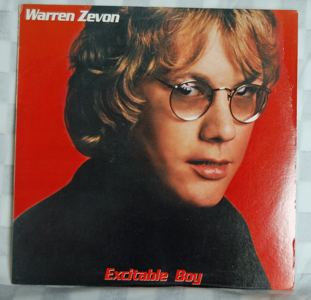 Warren Zevon/Excitable Boy US盤です。レコード記号ASYLUM 6E-118_画像1