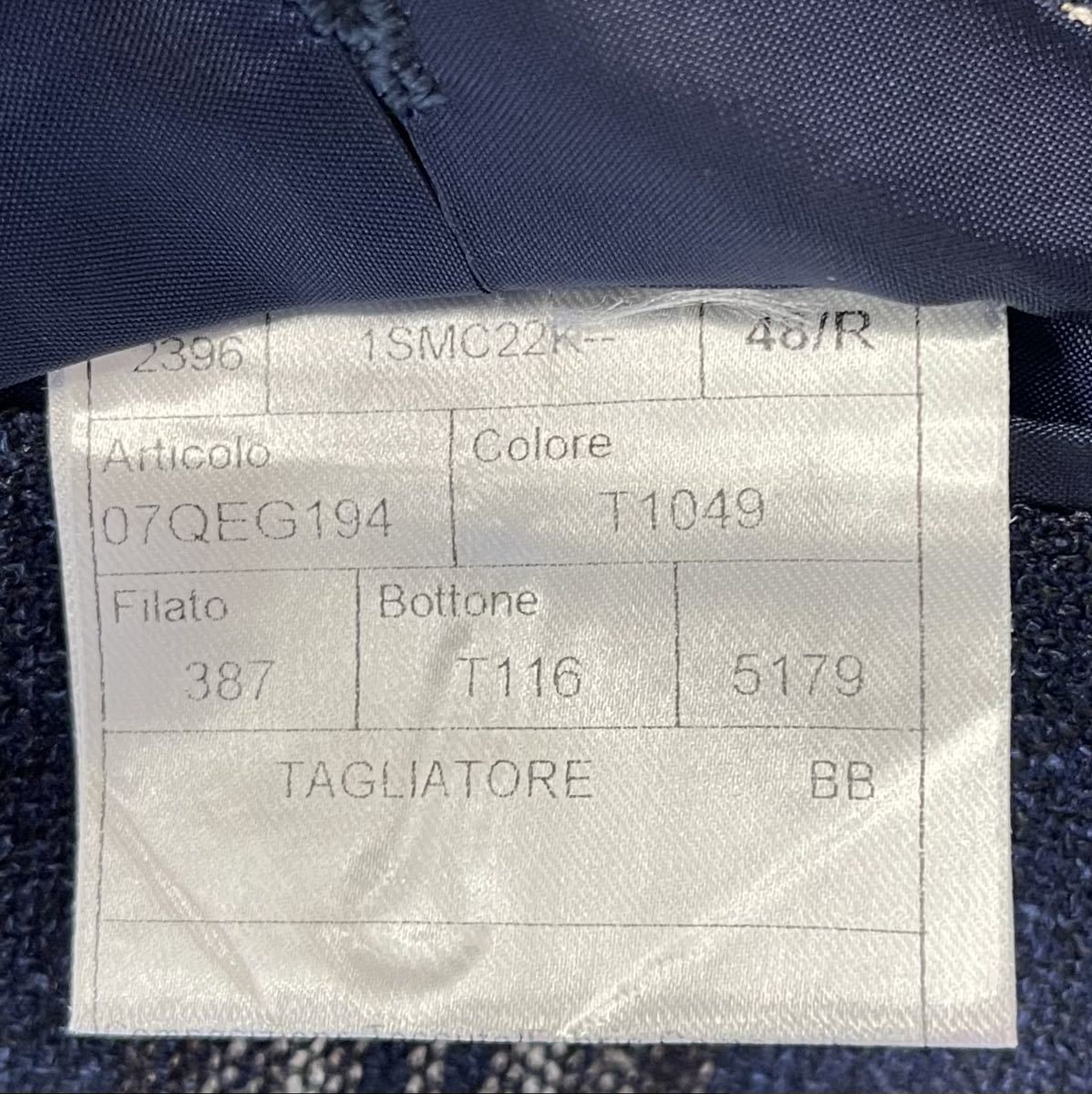 送料無料 新品【TAGLIATORE タリアトーレ シルク混 ジャケット