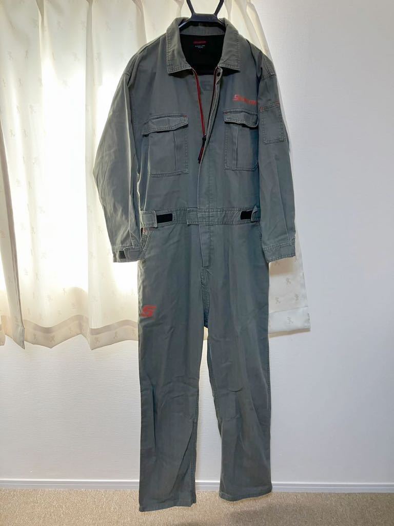 デニムオー 限定品 Snap-on. つなぎ 新品 パンツ