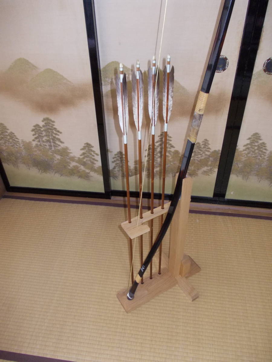 【正規品直輸入】 Bibian 比比昂- 弓道具弓矢の飾り台1張り用新品工場直送本職の 弓道