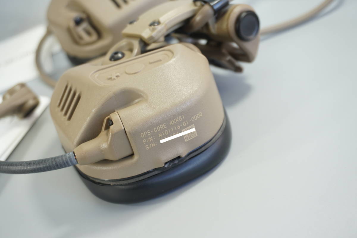 Ops Core OpsCore RAC Headset FDE色 (Trijicon Leupold PEQ PVS Ops Core OpsCore RAC Headset FDE色 (Trijicon Leupold PEQ PVS