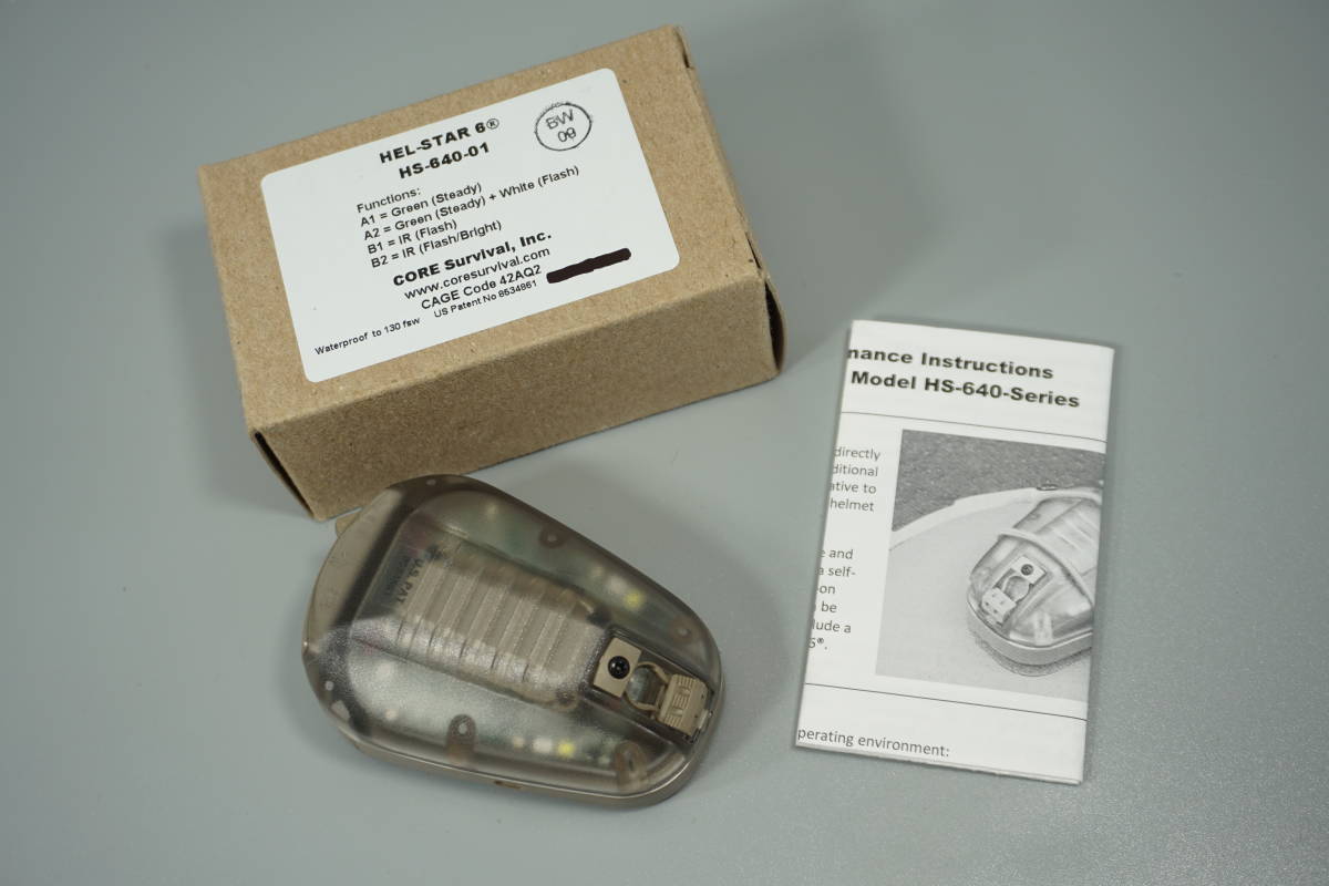 Core Survival HEL-STAR 6 Gen III+ Multi Function Light HS640-01 緑