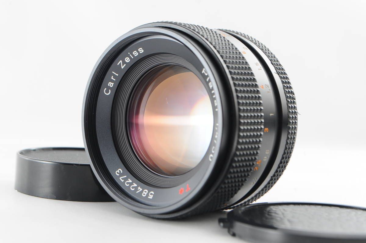 ★超美品★ CONTAX Planar 50mm F1.4 AEJ ♪くもりなしの光学系の完動品♪#120