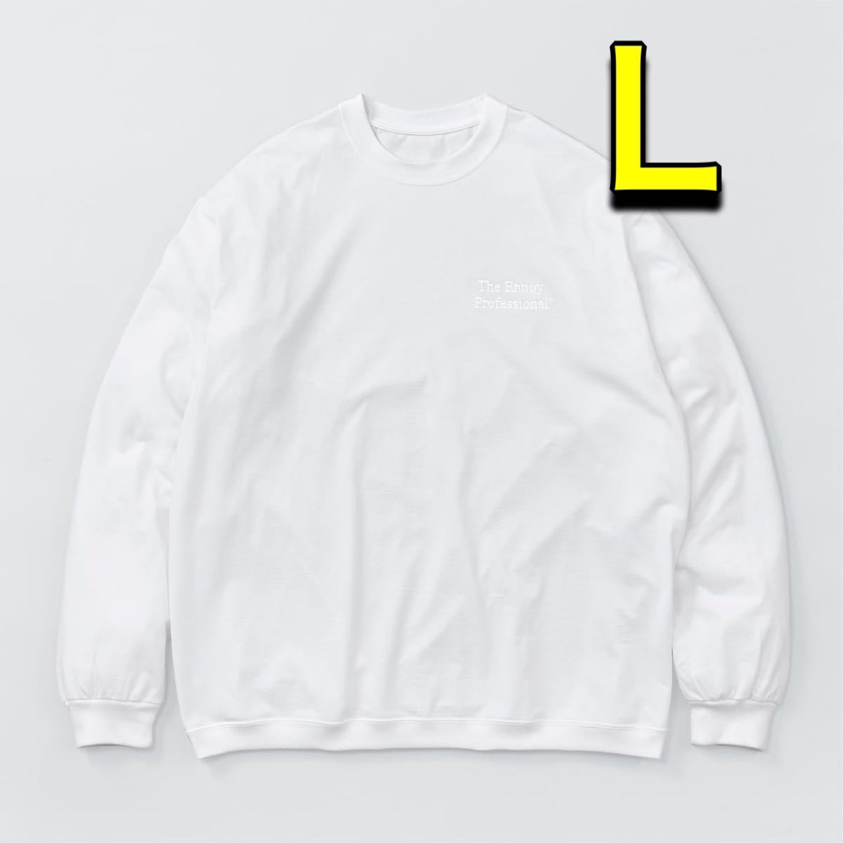 ☆白L☆The Ennoy Professional L/S TEE エンノイ-