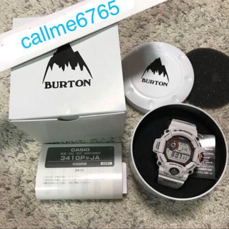 新品 G-SHOCK RANGE MAN GW-9400BTJ-8JR BURTON バートン CASIO カシオ