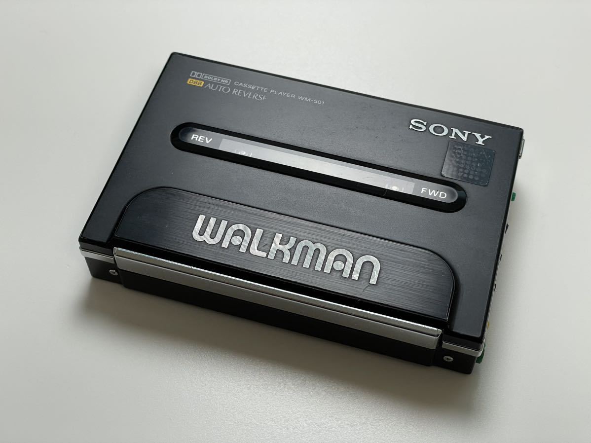 SONY カセット ウォークマン WM-501 ジャンク品 - ポータブルプレーヤー
