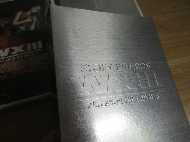 2H2-3「DVD WXⅢ 機動警察パトレイバー SPECIAL EDITION」THE MOVIE 3 シュリンク未開封有 2002年 劇場公開作品 再生未確認_画像5