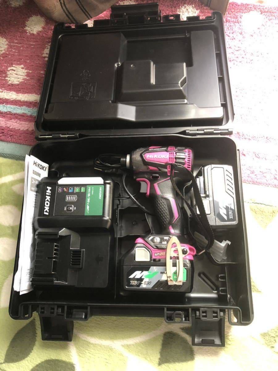 HiKOKI 18V 新品未使用コードレスインパクトドライバ WH18DDL2 +急速 ...