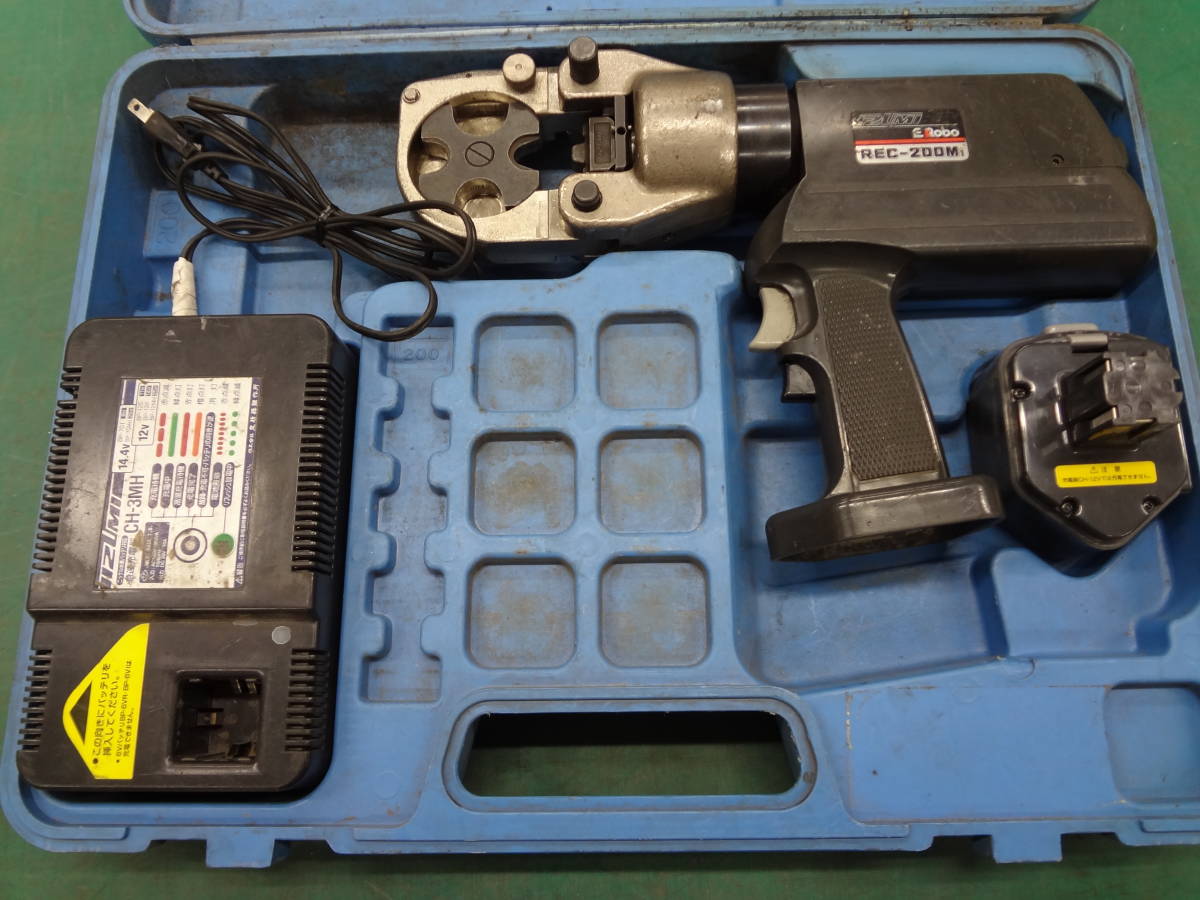 ○泉精器/IZUMI 充電油圧式多機能工具 REC-200M1 イズミ 電動圧着 ○泉精器/IZUMI 充電油圧式多機能工具 REC-200M1 イズミ 電動圧着