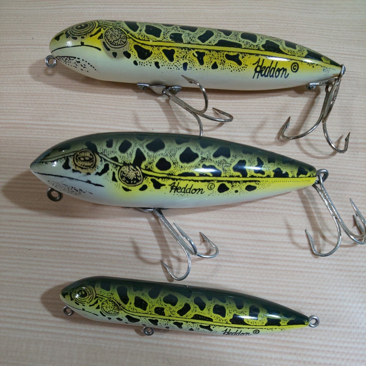 ヘドン NFカラー 6個セット【Heddon】ナチュラルレオパルドフロッグ_画像3