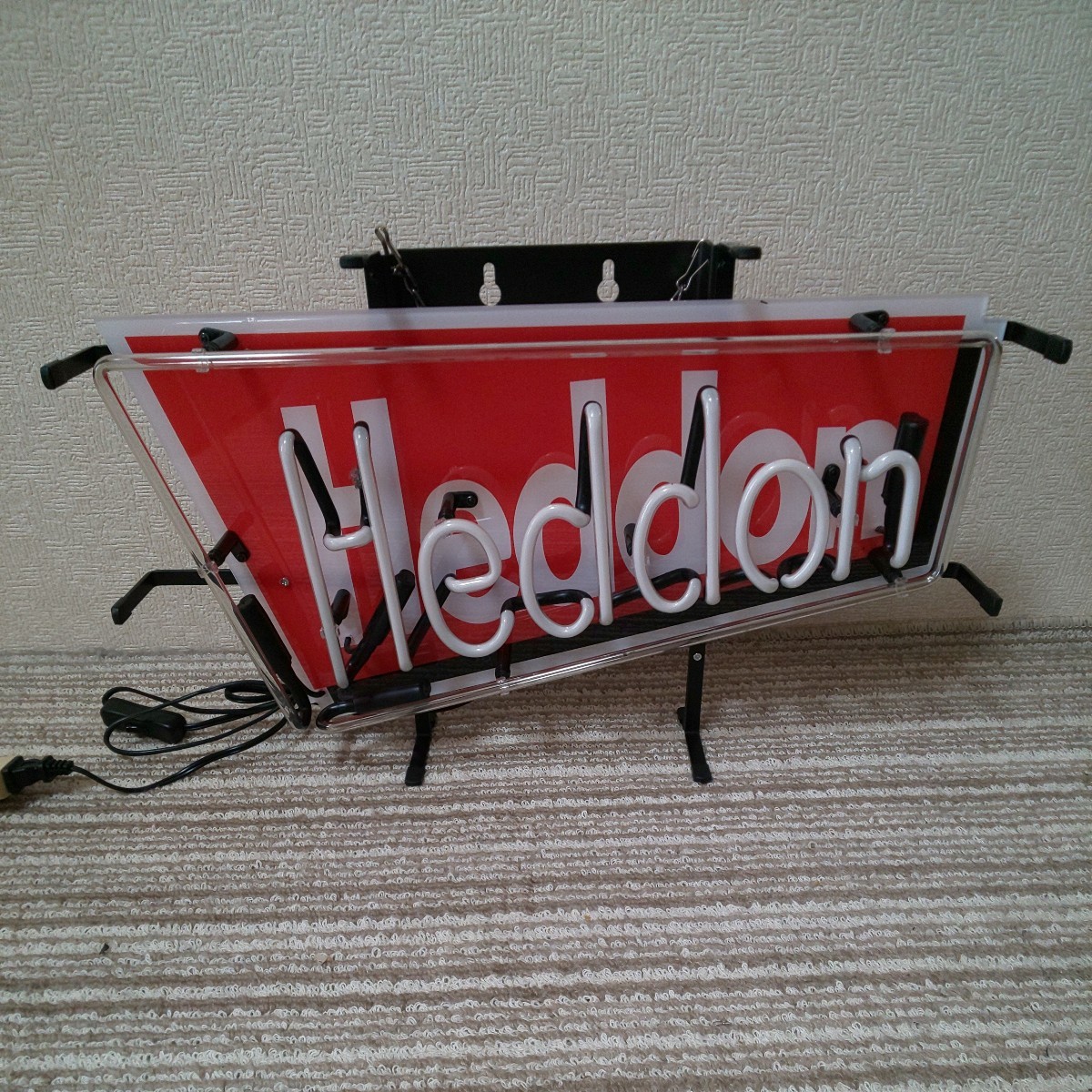 ヘドン ネオン看板【Heddon】ネオンサイン ヘドン ネオン看板【Heddon】ネオンサイン