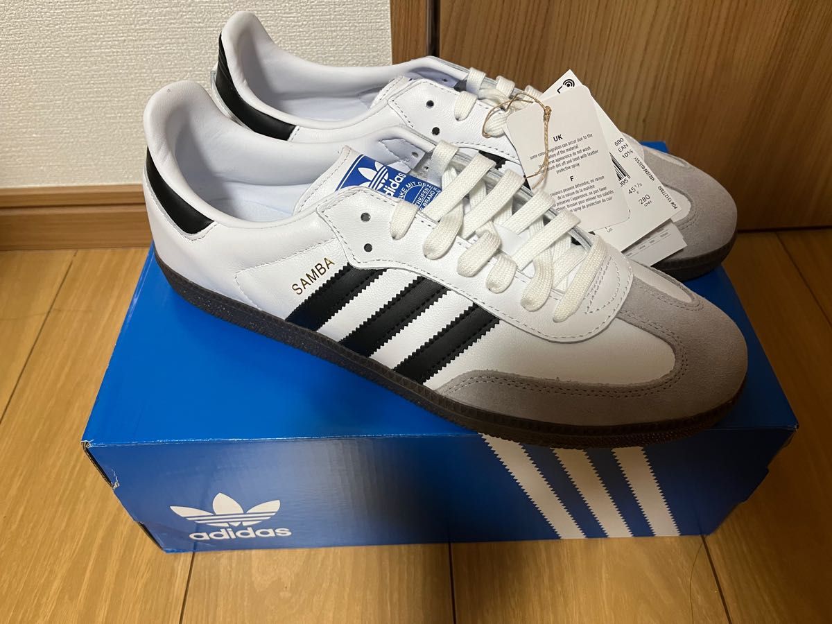 adidas Samba OG "Cloud White/Core Black"