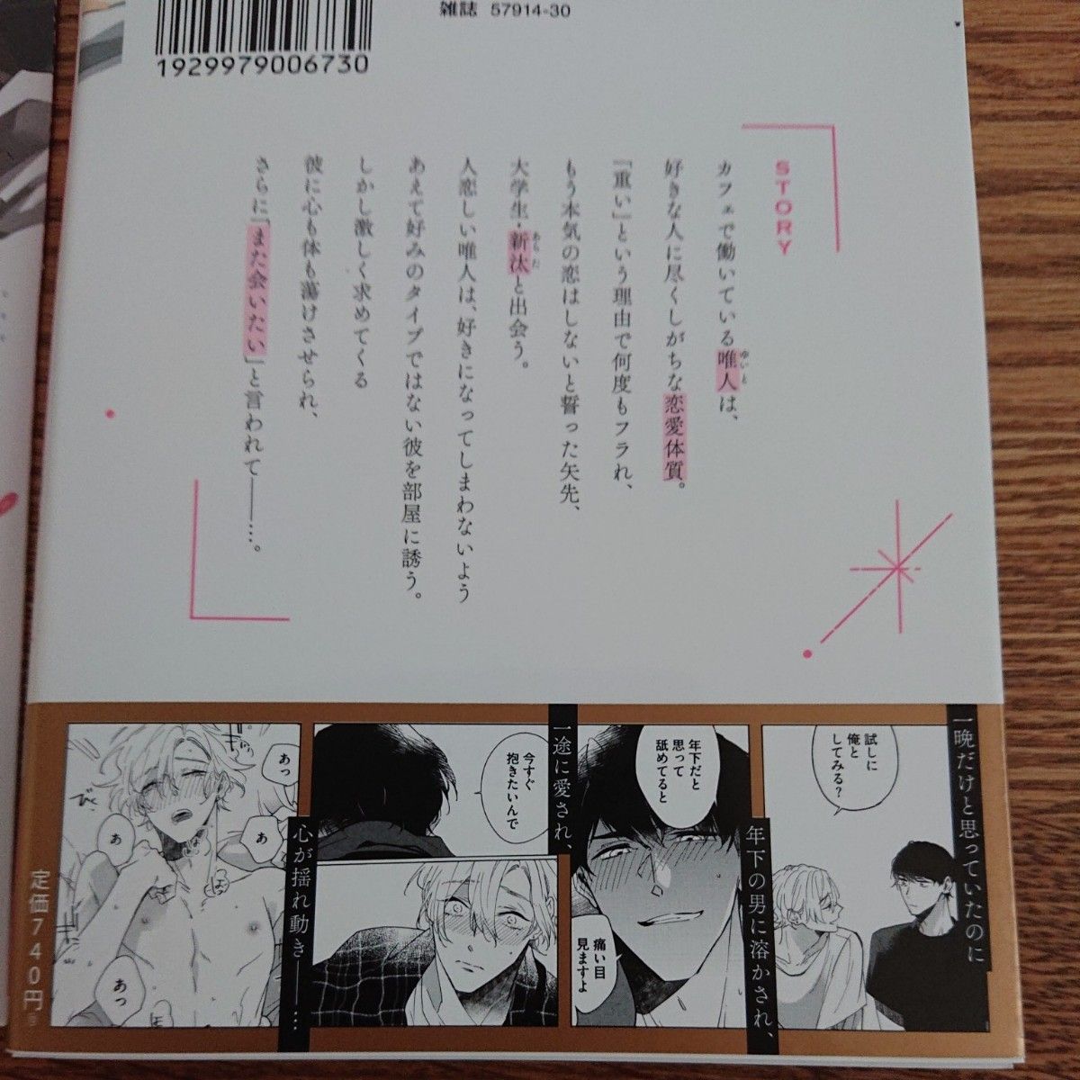 新品・未読☆恋じゃないと目を見て言って/櫻井ナナコ/BL 漫画/非売品特典リーフレット付き☆カテゴリ変更可能