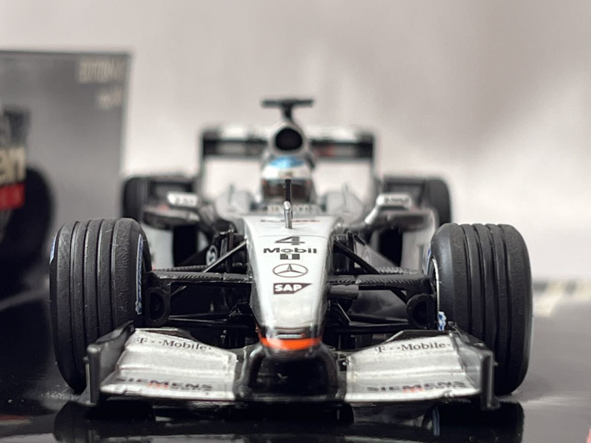 ミニチャンプス 1/43 マクラーレン・メルセデス MP4-17 F1 2002 ミニチャンプス 1/43 マクラーレン・メルセデス MP4-17 F1 2002