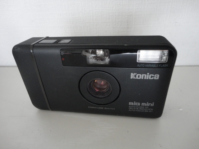 コニカ Konica BIG BM-301 mini コンパクトフィルムカメラ フィルム 