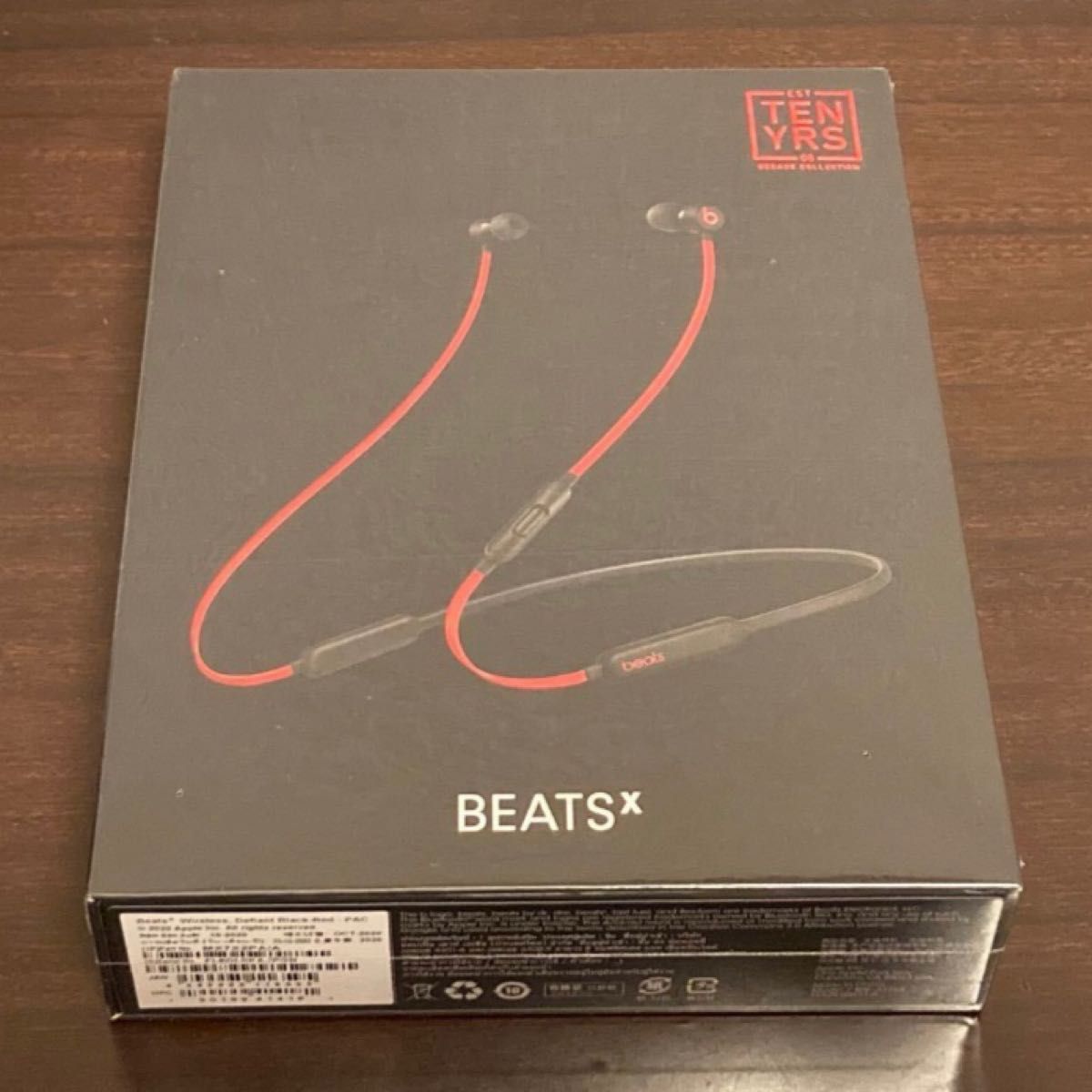 【日本公式】Beats by Dr Dre - beats X レジスタンス レッド 限定カラー 10周年モデル 新品未使用 の通販 by