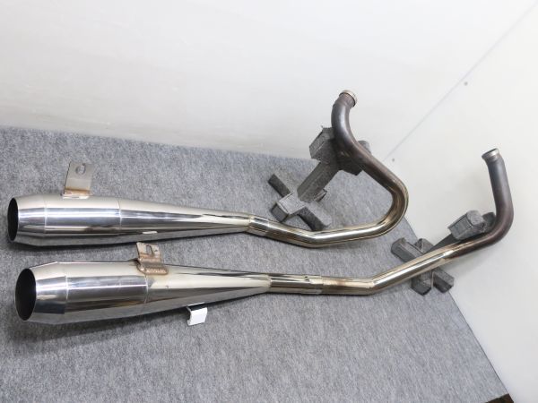 スポーツスター XL883 XL1200 04-06 HOTRUN ステン フルエキ