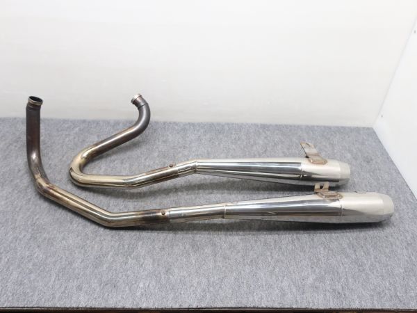 スポーツスター XL883 XL1200 04-06 HOTRUN ステン フルエキ
