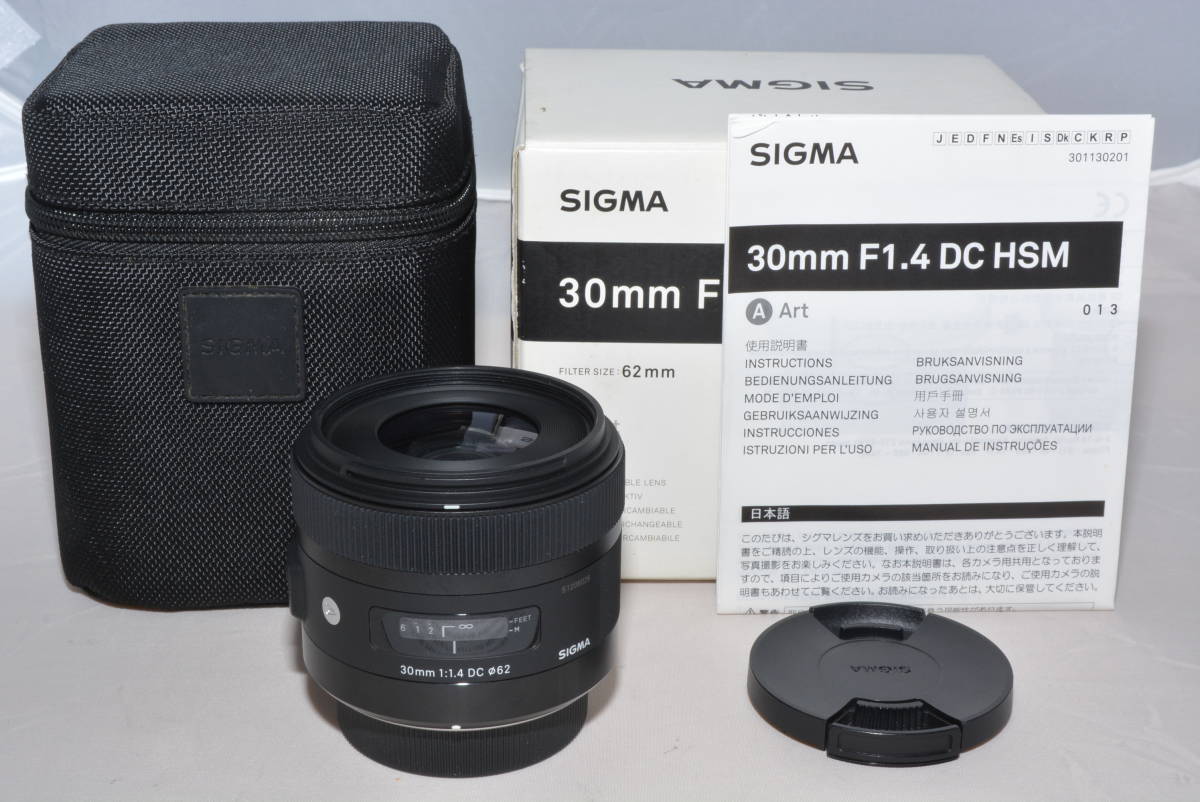 極上品】 SIGMA 30mm F1.4 DC HSM | Art A013 | Pentax Kマウント